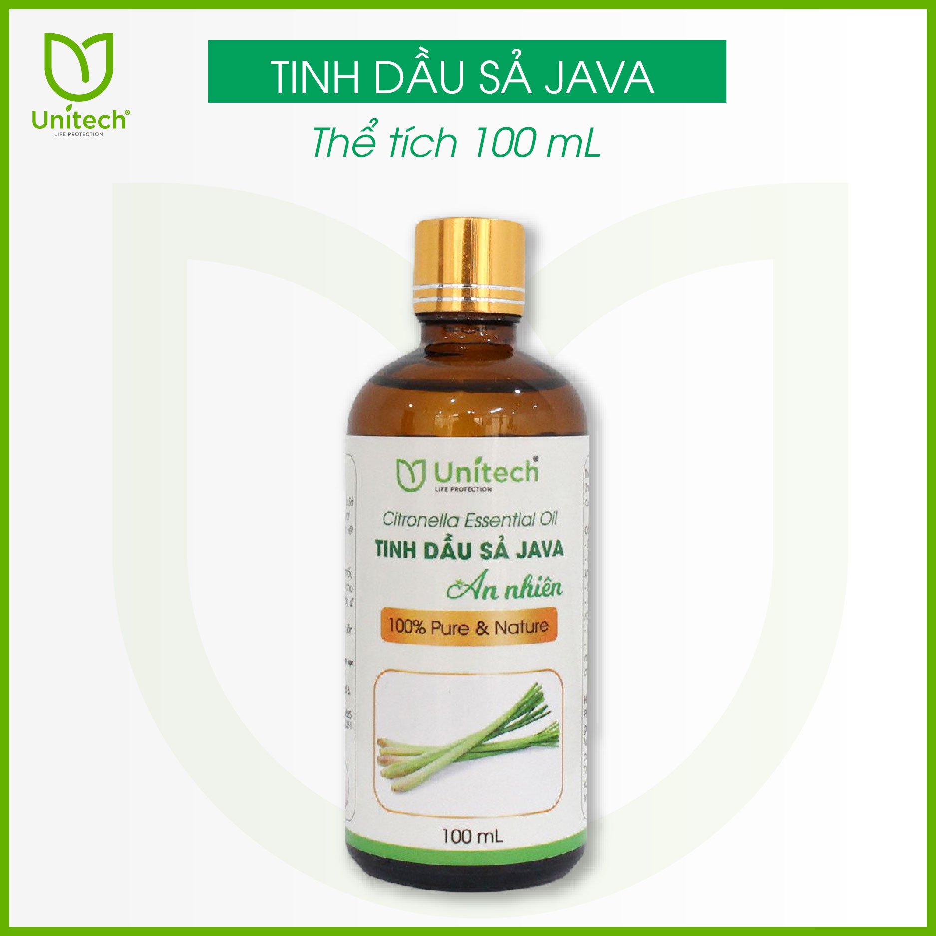 Tinh dầu Sả Java An Nhiên Nguyên Chất  Xông Phòng I Thư Giãn 10ml