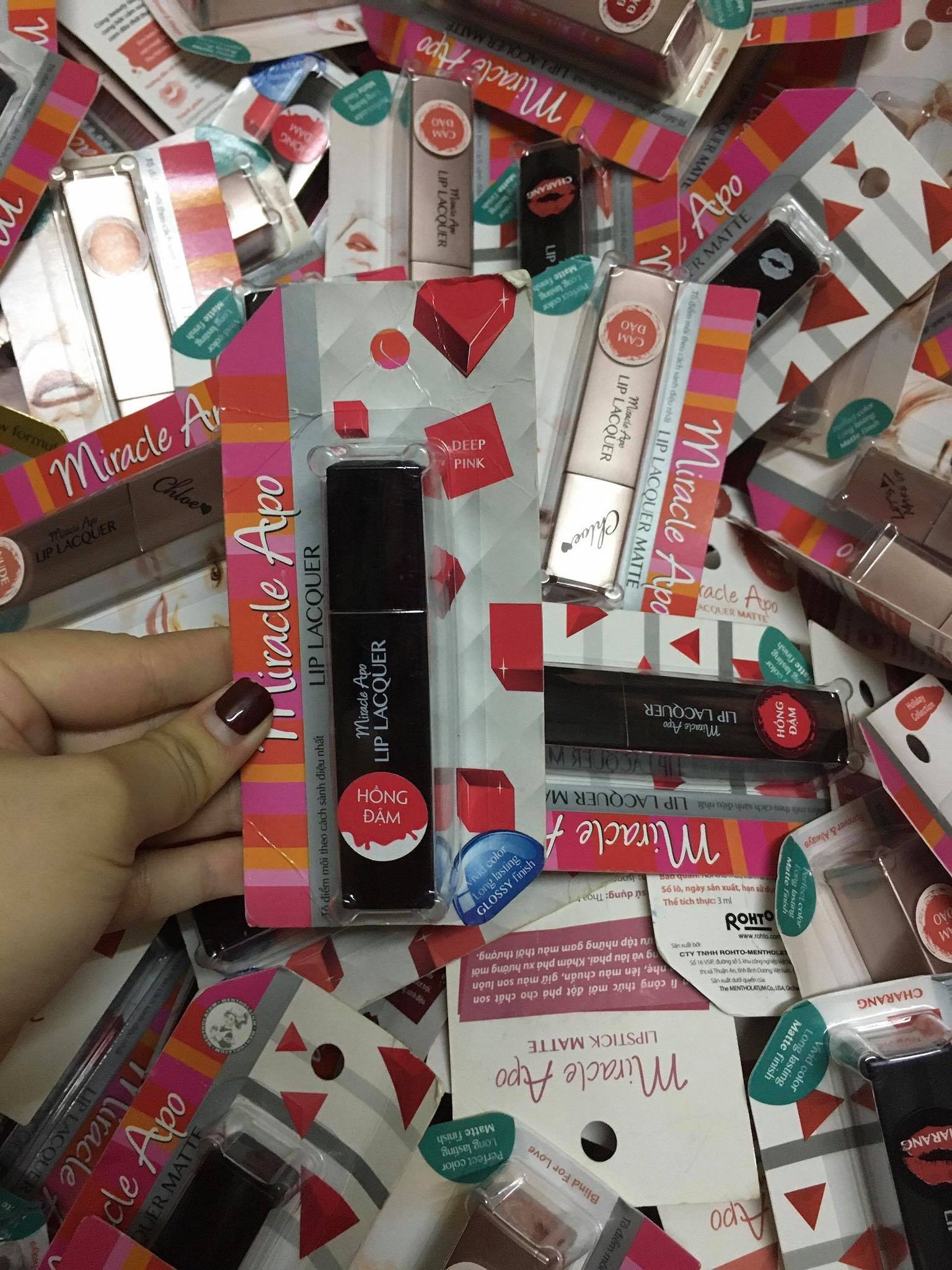 Son Miracle Apo Hồng đậm[05.2021]