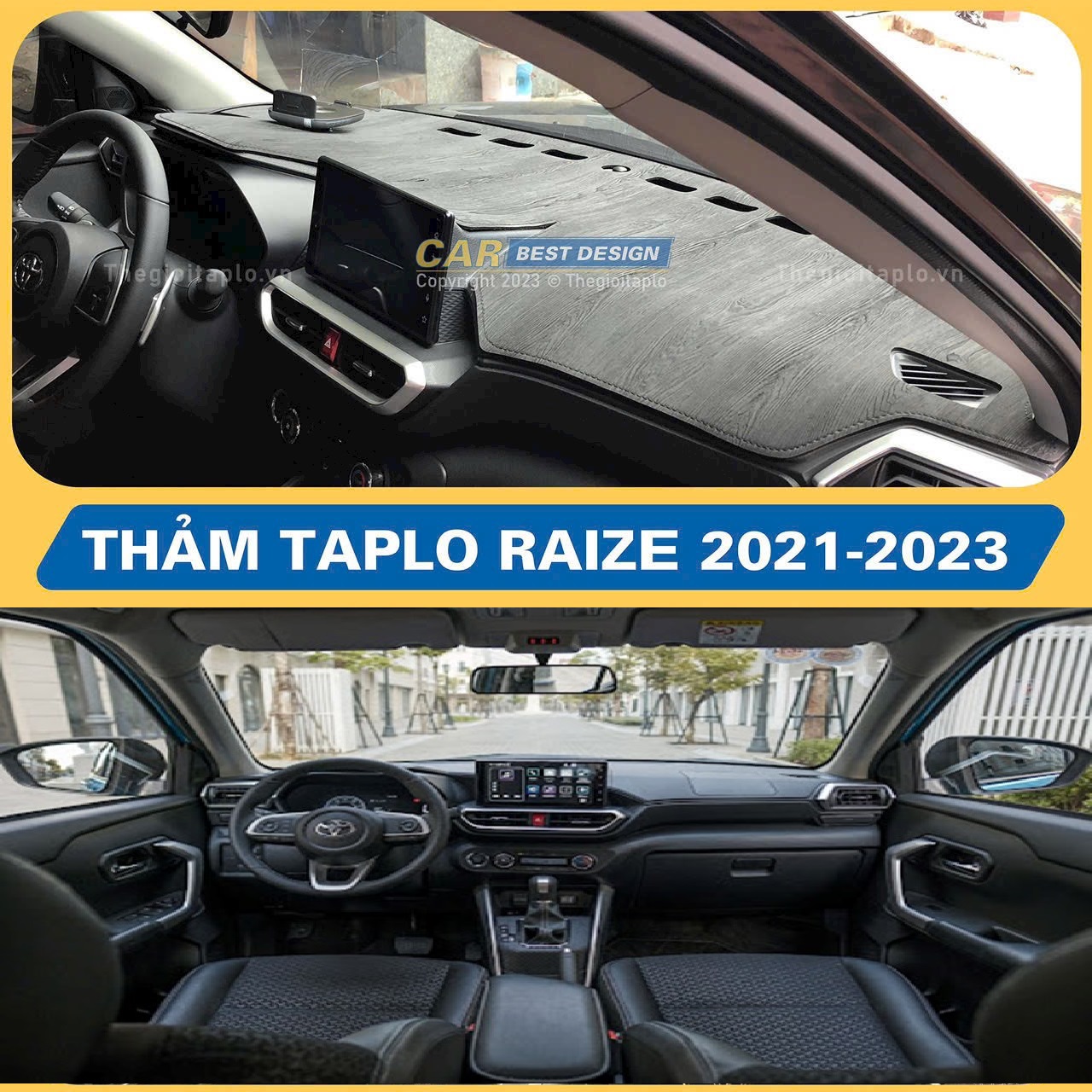 Taplo Raize, Thảm Taplo Toyota, Thảm che Nắng