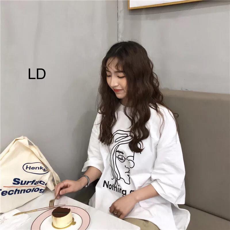 Áo phông nam nữ Nothing at on LDU0519