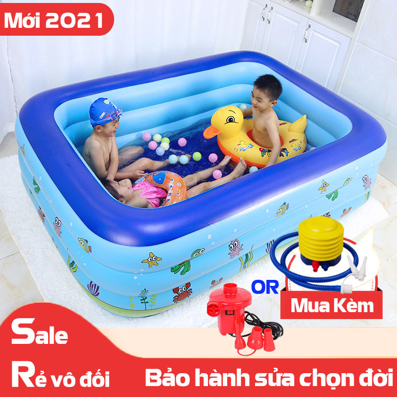 Phao tắm cho bé Bể bơi phao trong nhà làm từ chất liệu nhựa PVC an toàn, họa tiết sinh động, món quà tuyệt vời cho bé yêu, Giảm giá sốc 50% Mã SP 24