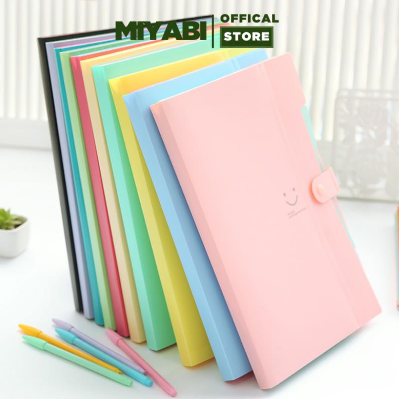 Túi đựng tài liệu nhiều ngăn a4 - 5 ngăn - túi đựng tài liệu a4 nhiều ngăn - cao cấp - file đựng tài liệu - MIYABI STORE