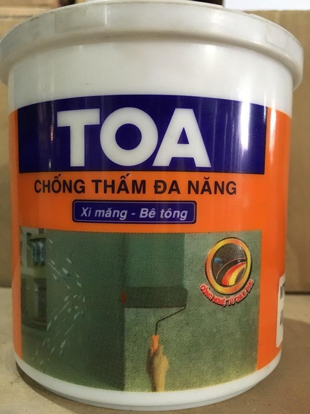 Chất sơn chống thấm đa năng Toa xi măng- bê tông (1kg, 4kg và 20kg)