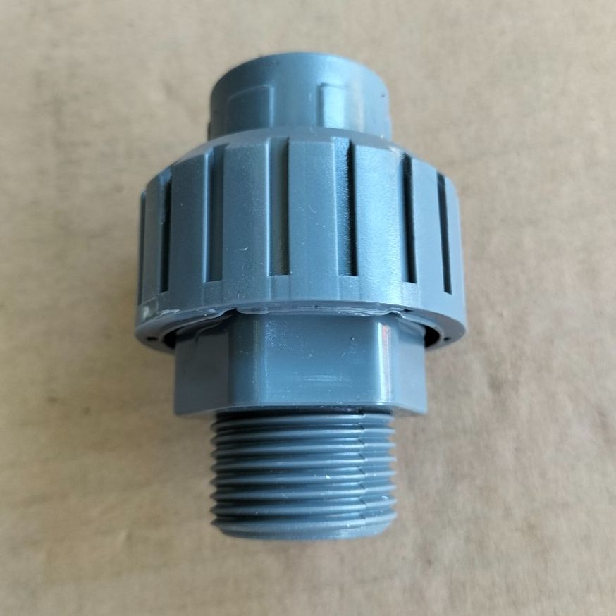 Ren máy bơm liền rắc co(rắc co ren ngoài 34 ra ống pvc 27,34)