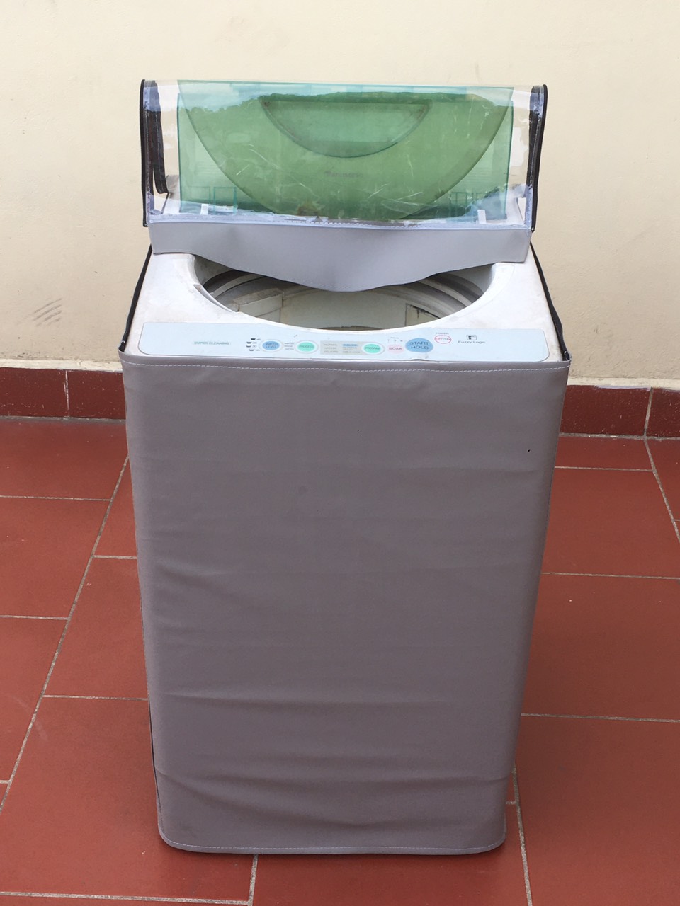 Vỏ bọc máy giặt cửa trên, cửa đứng