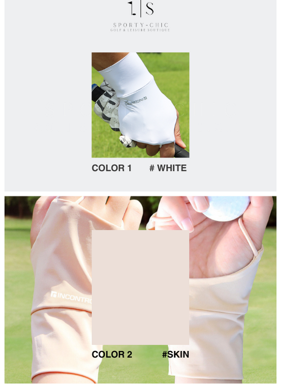 [가성비최고] Right Hand cover & Armsleeve_Korean Brand_오른손 자외선 커버 &  팔토시 손등커버_GOLF HAND COVER_UV PROTECT