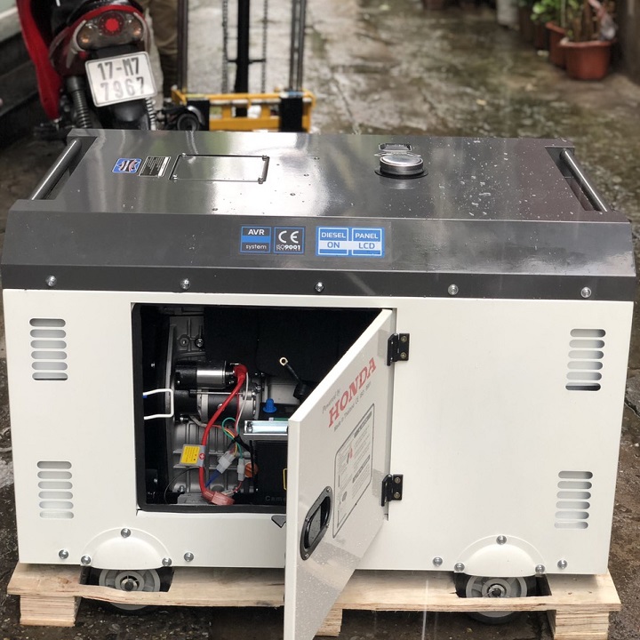 Máy Phát Điện Honda Chạy Dầu HD 10KVA 1PHASE