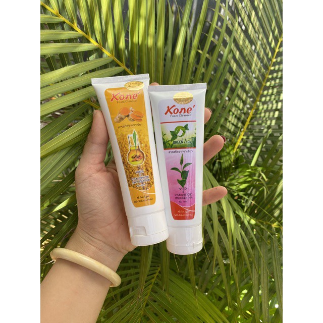 Sửa rửa mặt Kone trà xanh/ Nghệ