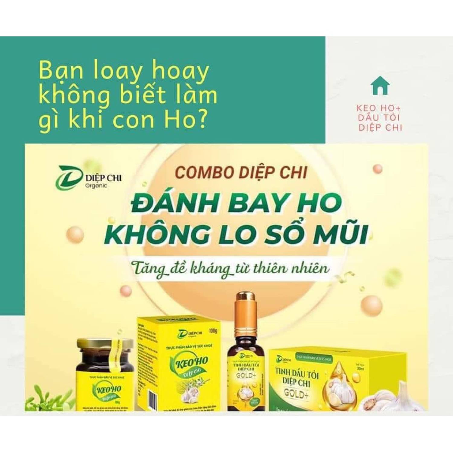 Dầu tỏi Diệp Chi Gold +