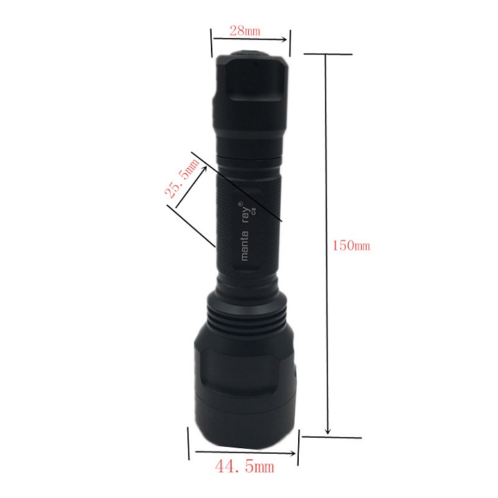 Đèn pin siêu sáng C8 Cree XHP50.2 ( TẶNG PIN VÀ SẠC )
