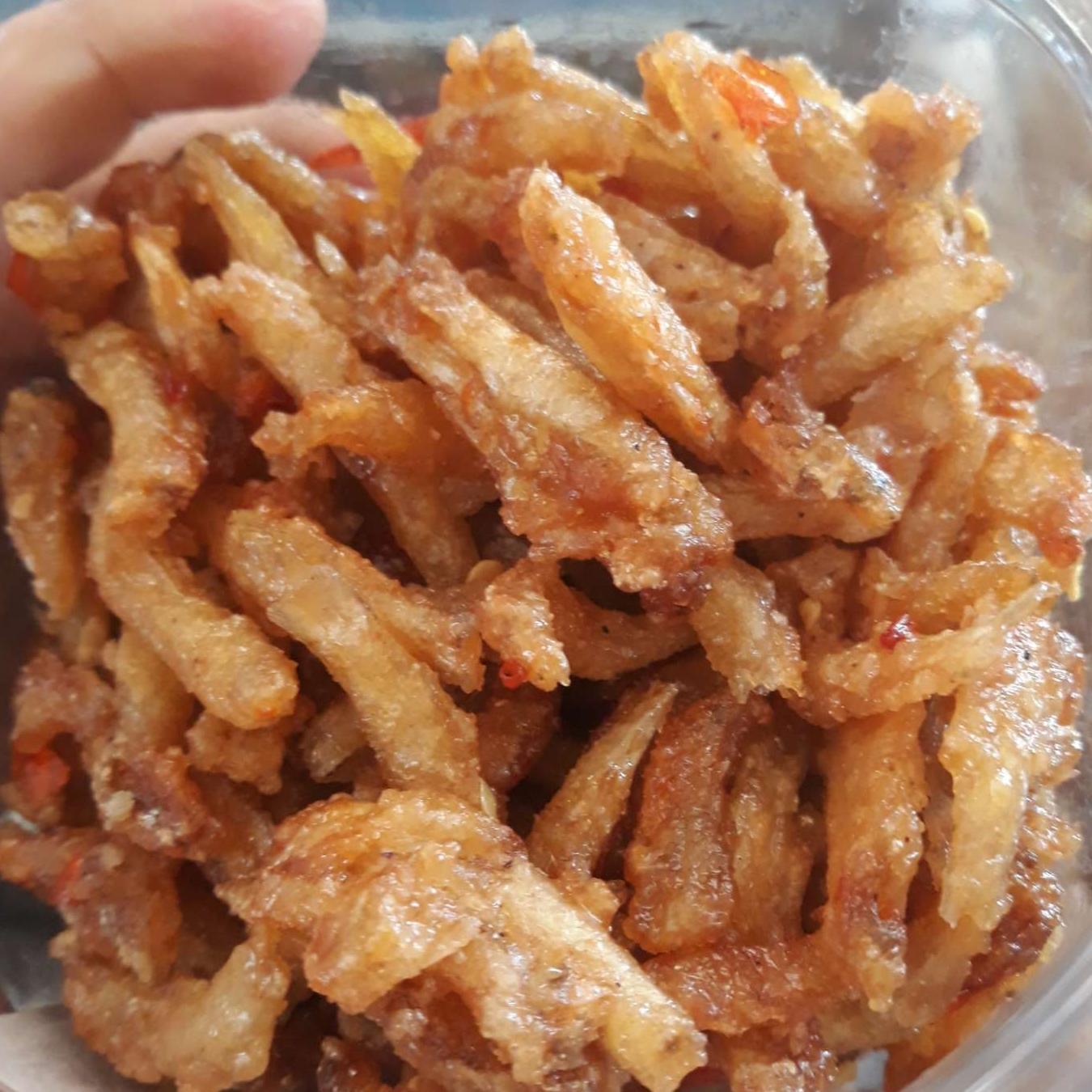 Cá cơm sấy giòn cháy tỏi tẩm mặn ngọt 250g