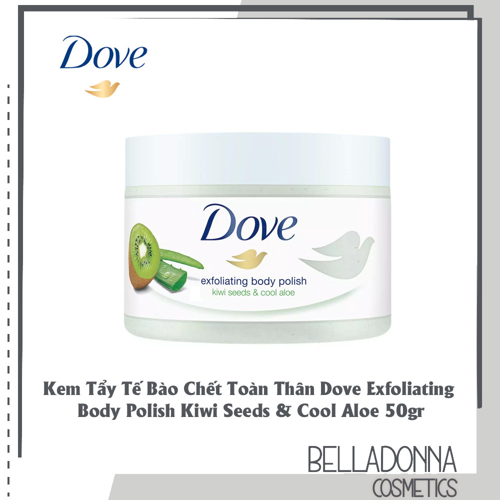 Bộ 3 Kem Tẩy Tế Bào Chết Toàn Thân Dove Exfoliating Body Polish 50gr x 3