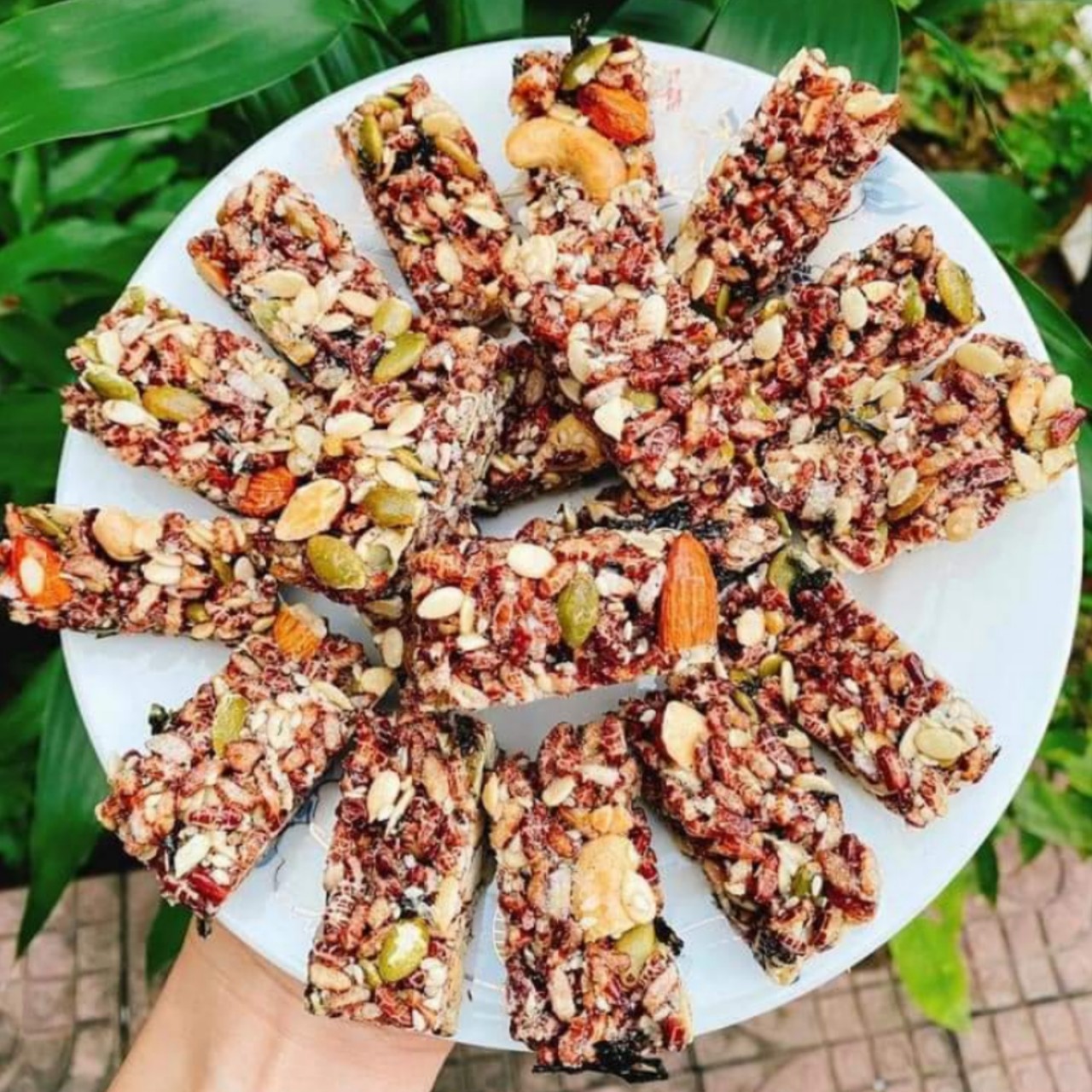500gr Thanh Gạo Lứt Mix Hạt