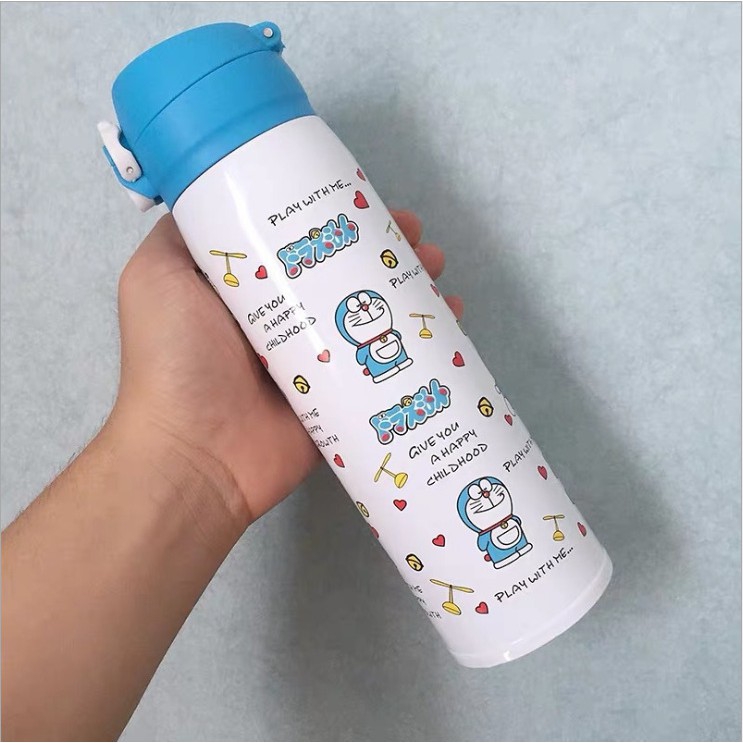 bình giữ nhiệt doremon 500ml