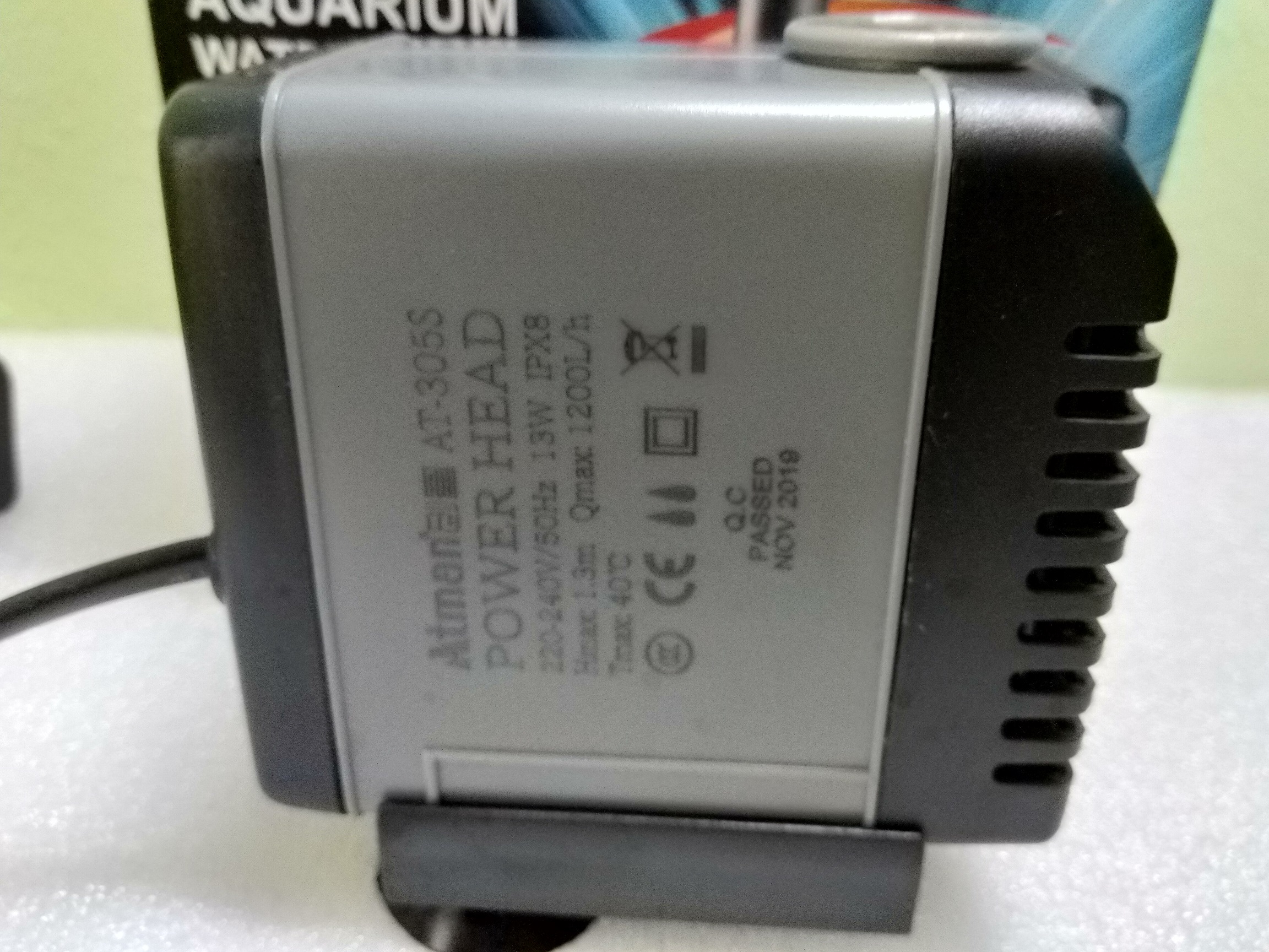 Máy bơm nước hồ cá Atman 305S, 13W-1200L/hr.