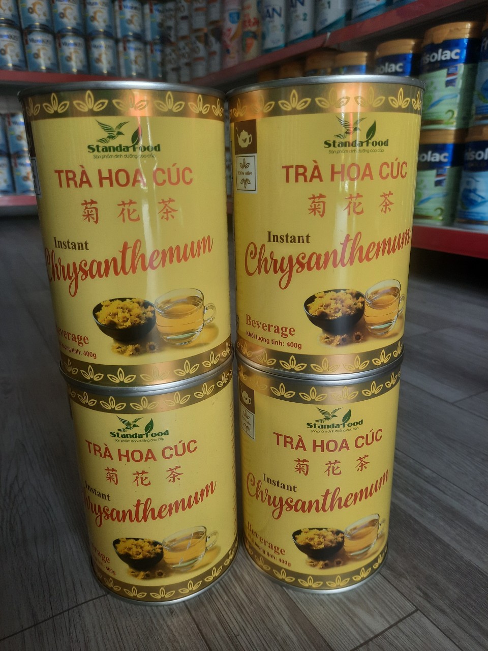 Trà Hoa Cúc Lợi Sữa