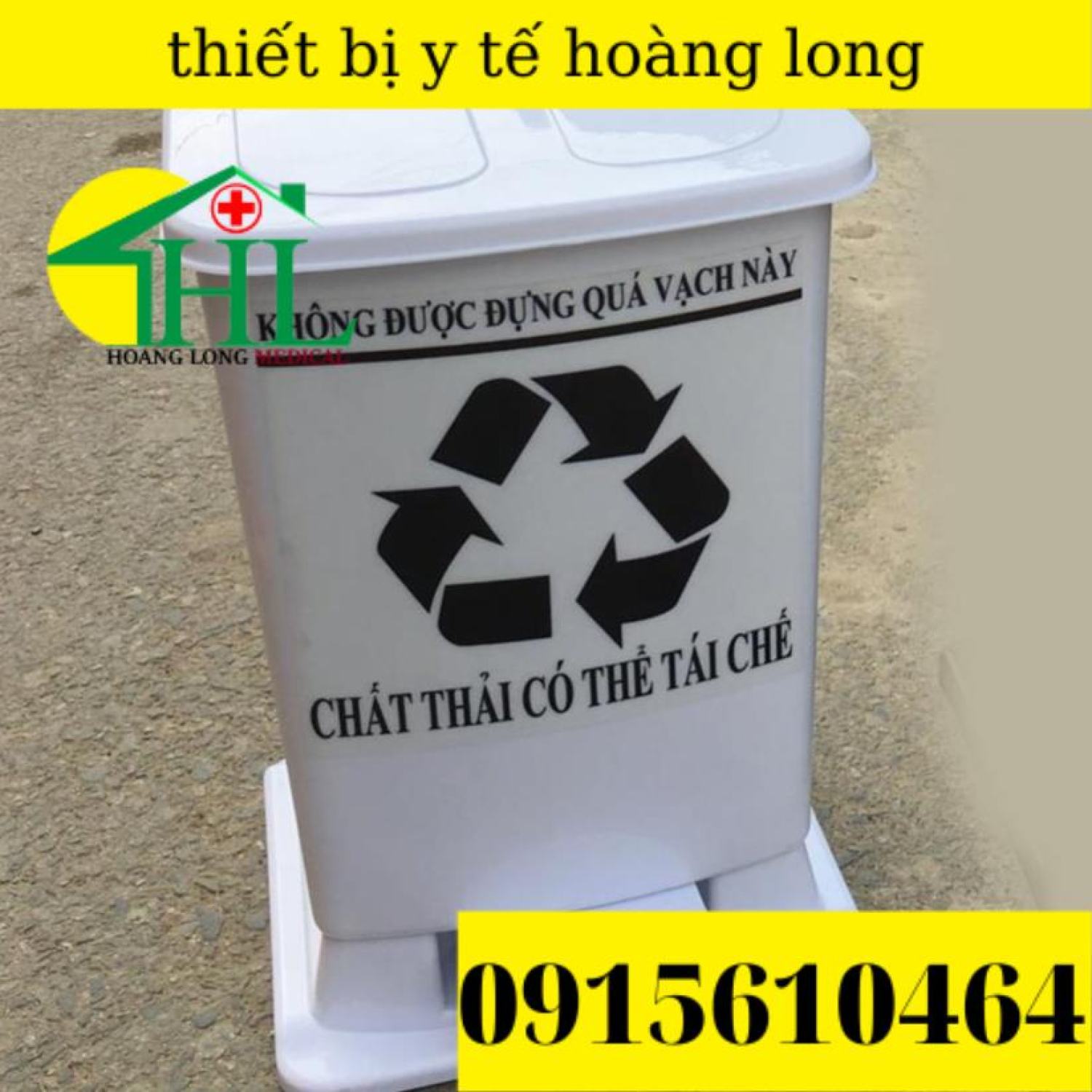 Thùng Rác Y Tế 30 Lít Có Đạp Chân
