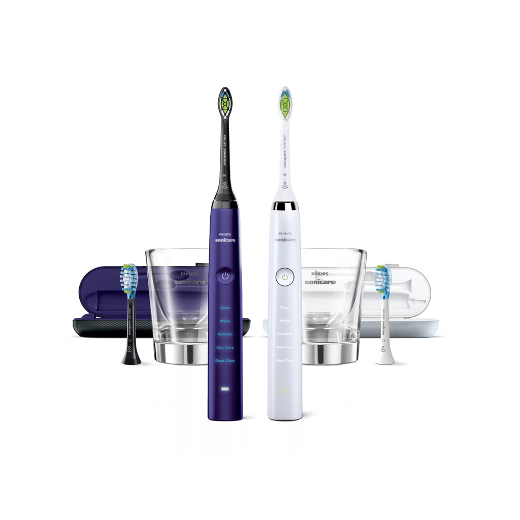 [HCM]Bộ đôi bàn chải điện Philips Sonicare DiamondClean Classic (Hàng Mỹ)