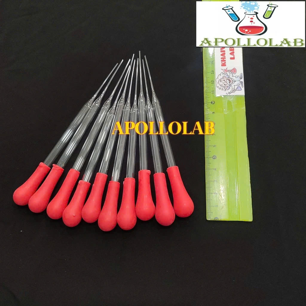 [HCM]Pipet paster ống hút thủy tinh đã có núm bóp