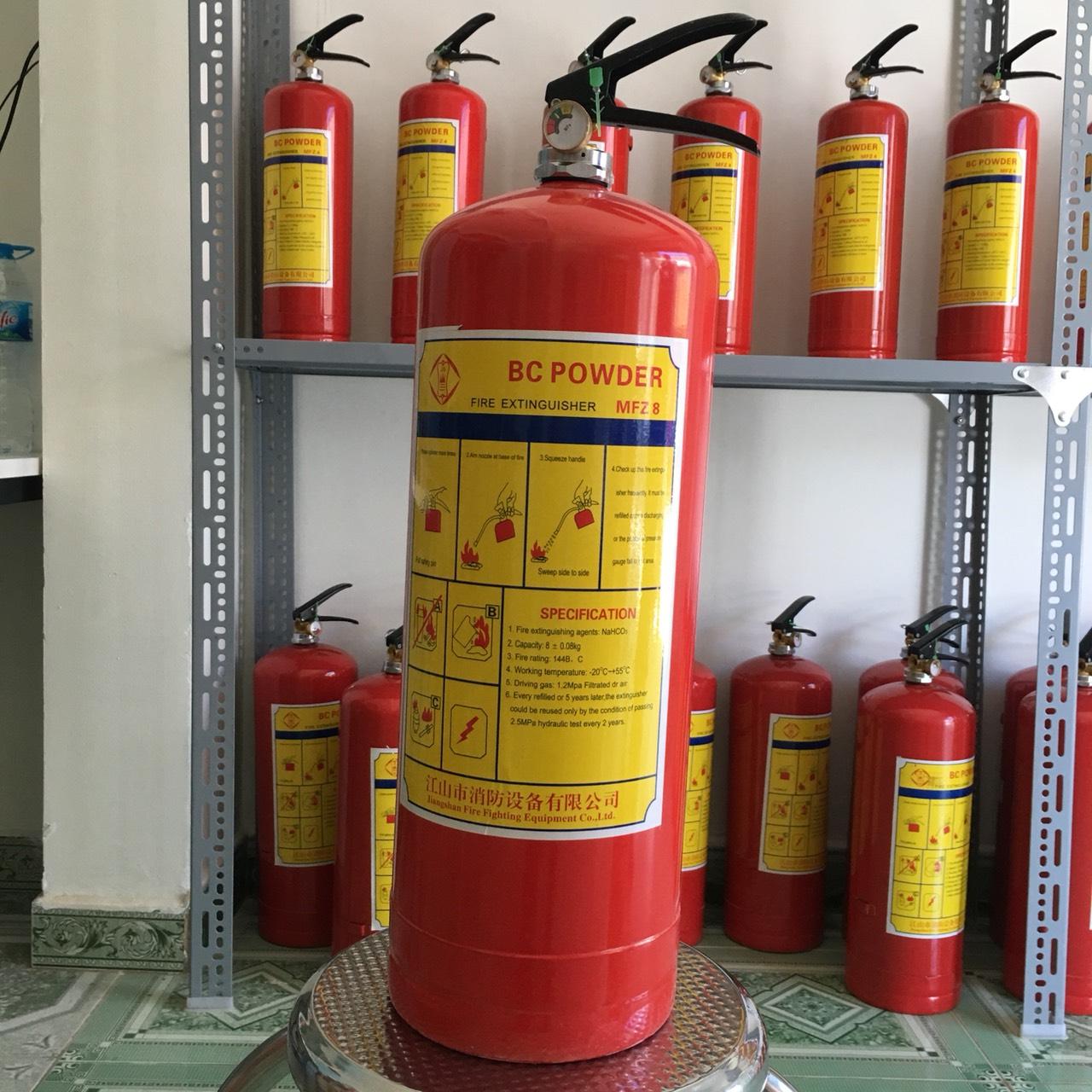 Bình chữa cháy bột BC MFZ8-8Kg