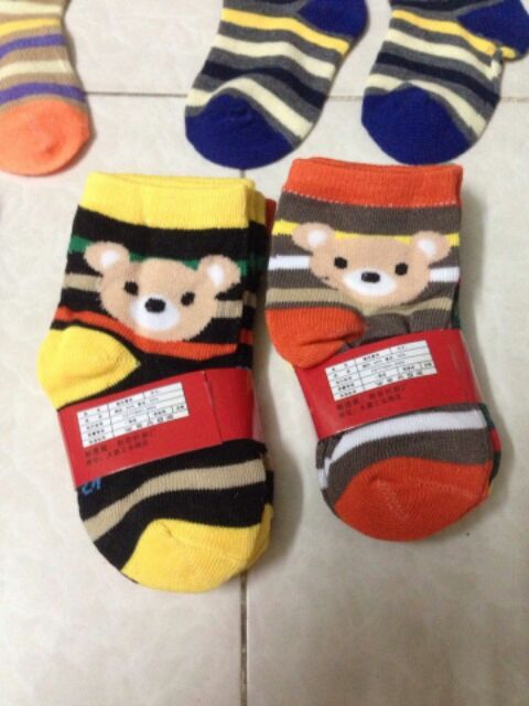 Sỉ - Combo 2 Đôi Tất Cao Cổ Cho Bé - SHOPCHIBI