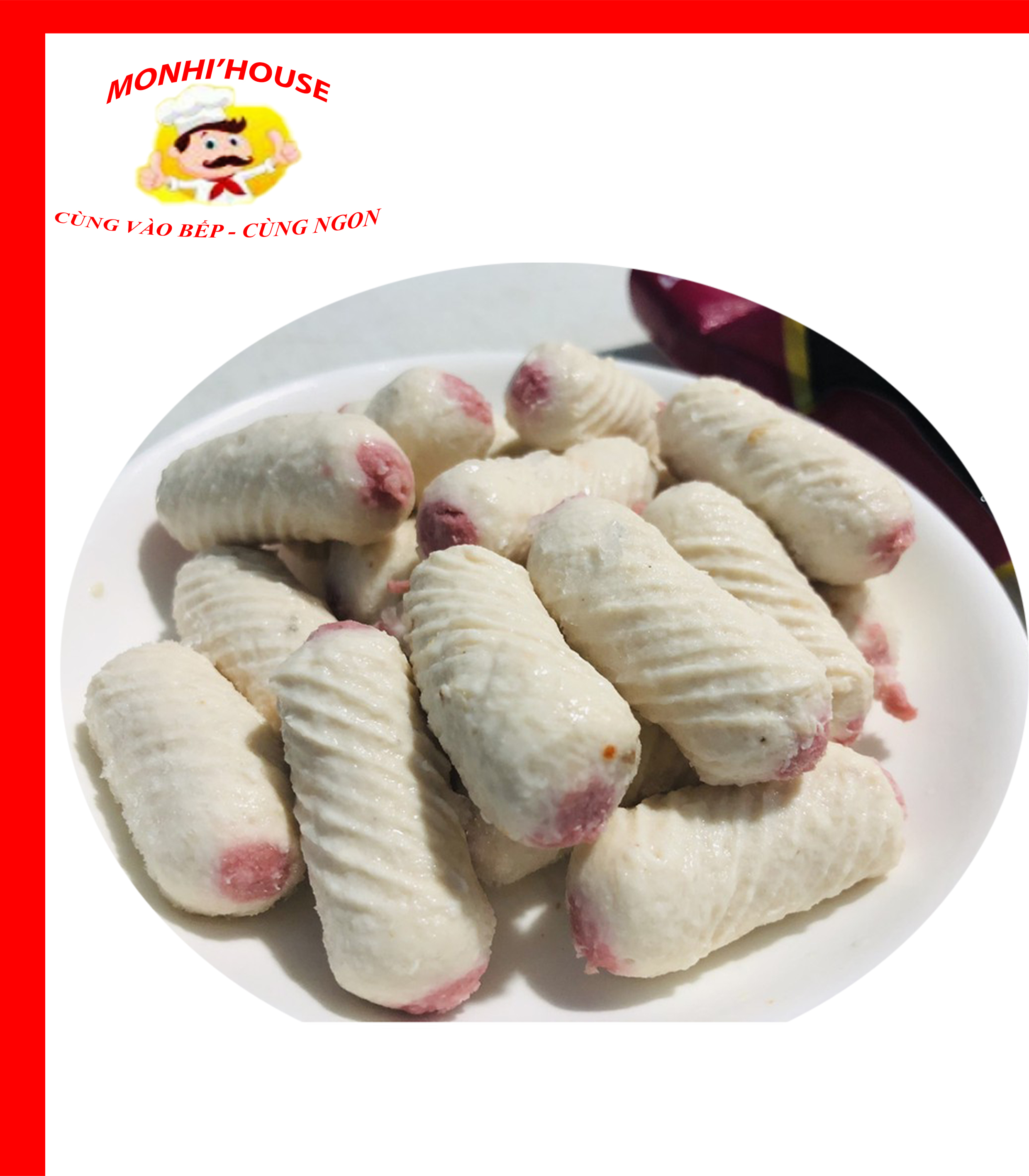 100g chả mực xoắn ống Lacusia