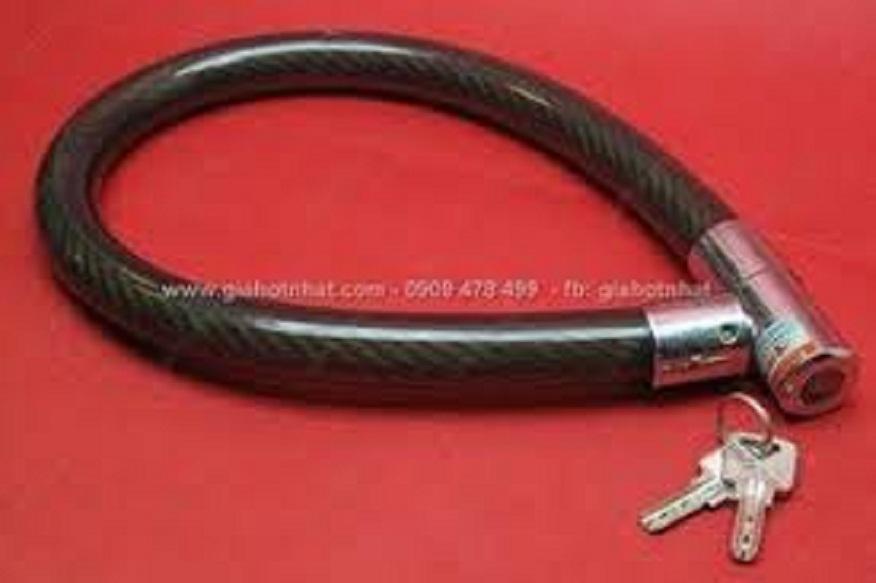 Khóa dây cáp xoắn lớn dùng chìa 6955