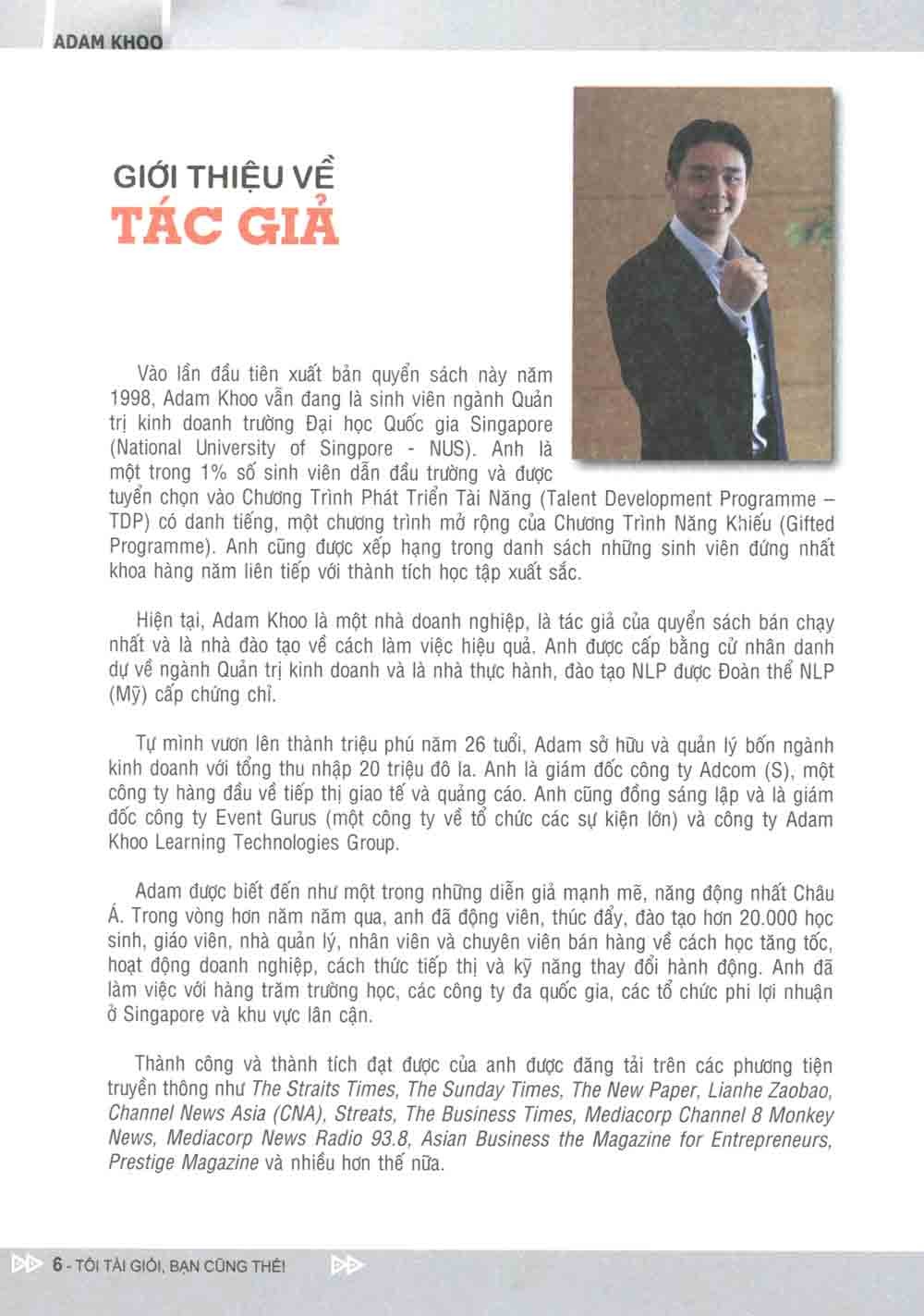 Tôi Tài Giỏi, Bạn Cũng Thế!