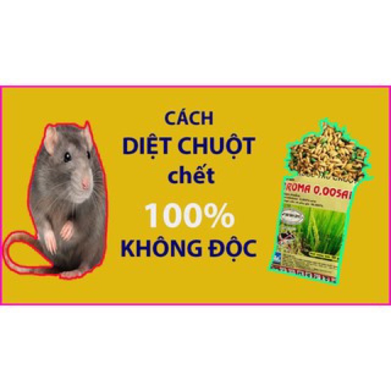 BẢ DIỆT CHUỘT SINH HỌC BROMA