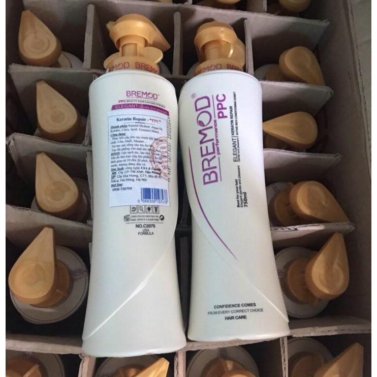 Keratin PPC kem siêu phục hồi tóc hư tổn 750ml