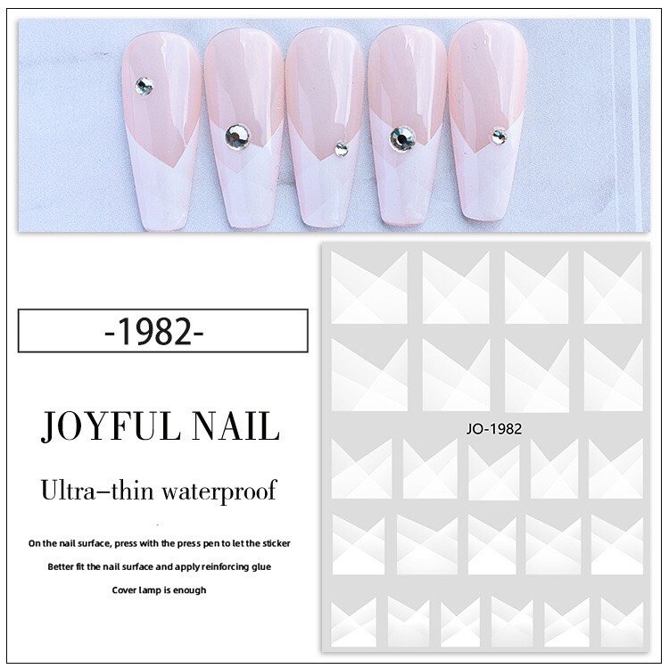 Sticker trang trí nail -JO