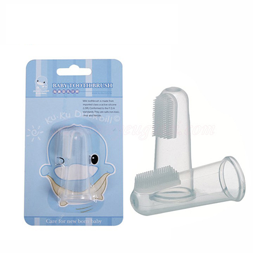 Rơ lưỡi cho bé bằng silicone kuku ku5313