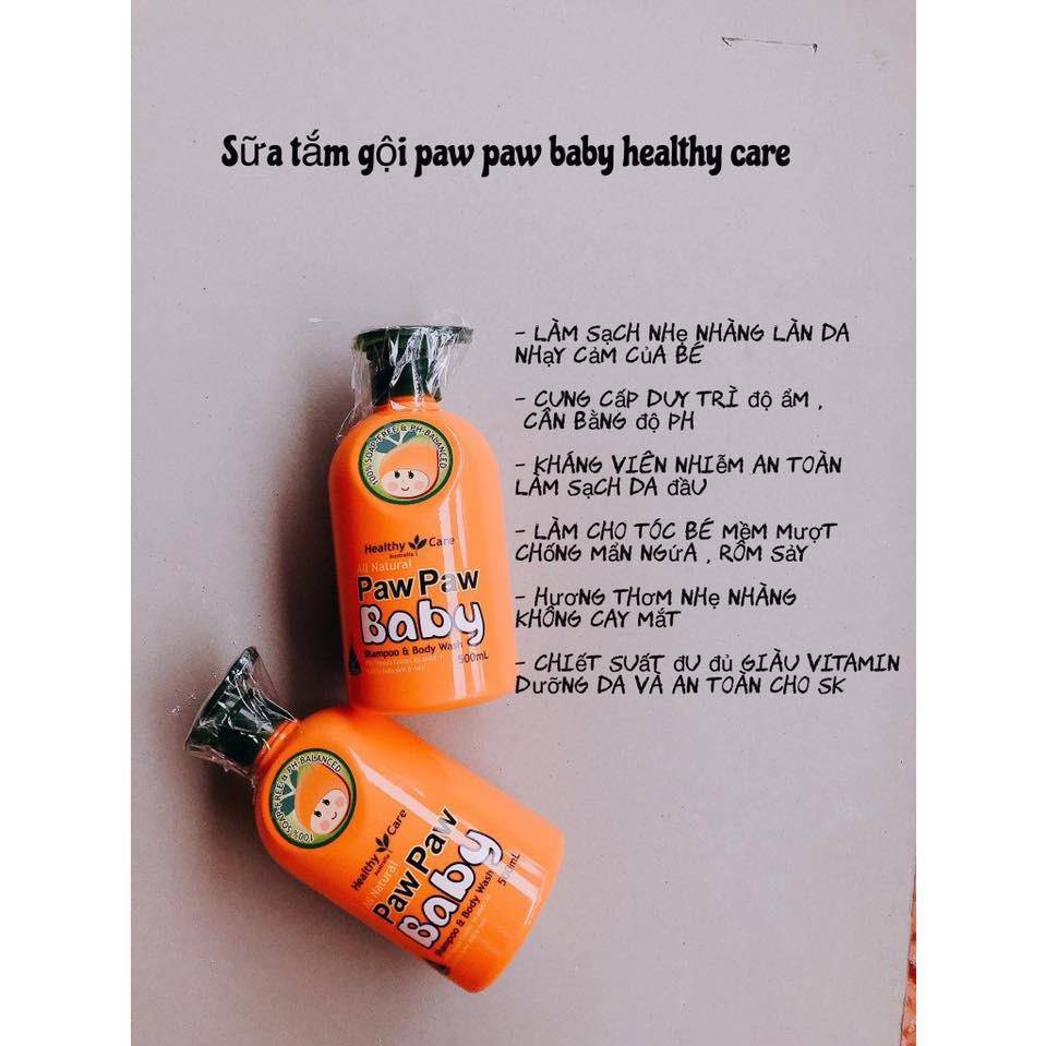 paw paw baby wash
