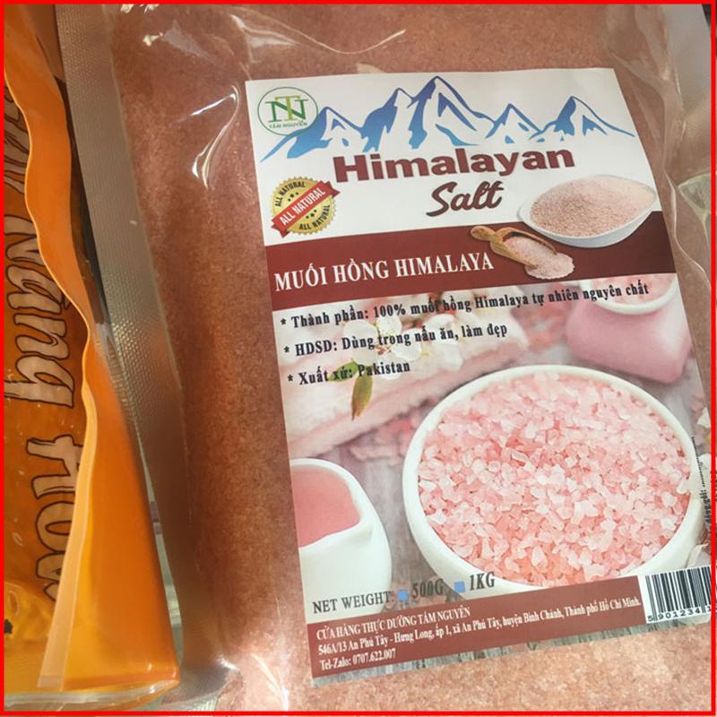Muối ăn Himalaya Organic Dạng túi 1Kg - NMOFF