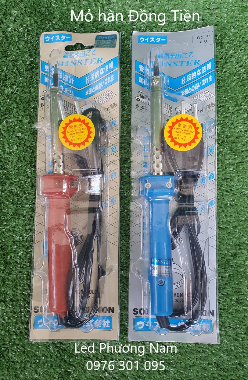 Mỏ Hàn Cán Nhựa Các Loại (Cán Xanh - Cán Đen - Cán Gỗ)