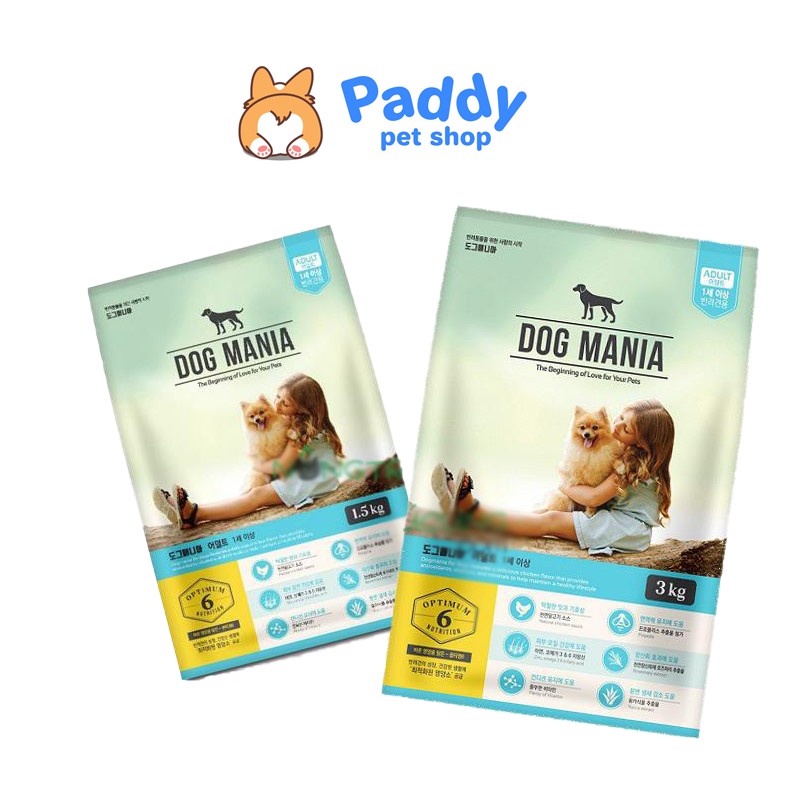 [1.5kg] Hạt Dog Mania Cho Chó Trưởng Thành
