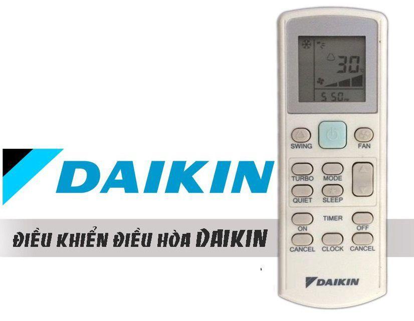 Điều khiển điều hòa Daikin 02 XỊN (trắng)