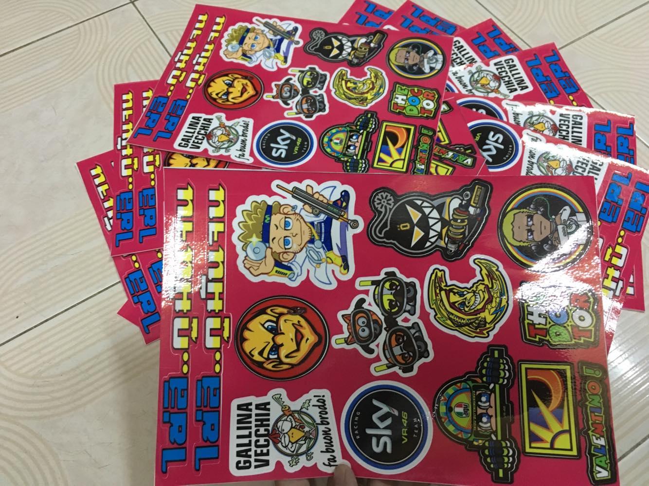 [HCM]Tem  logo sét bomz chữ thái