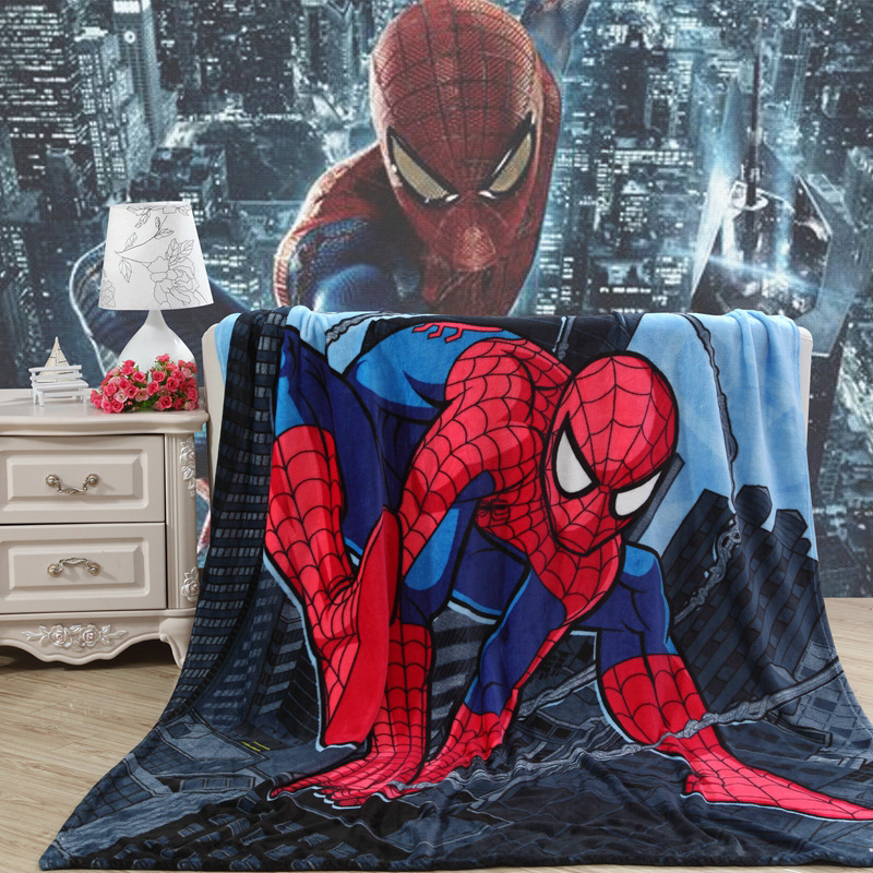 CÓ VIDEO. Mền lông Disney Nhện Spiderman 2m x 1m5