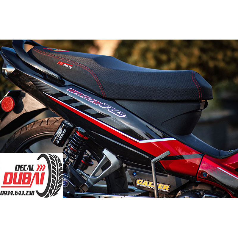 Tem Trùm Sirius RC Đỏ Đen Mẫu Mới