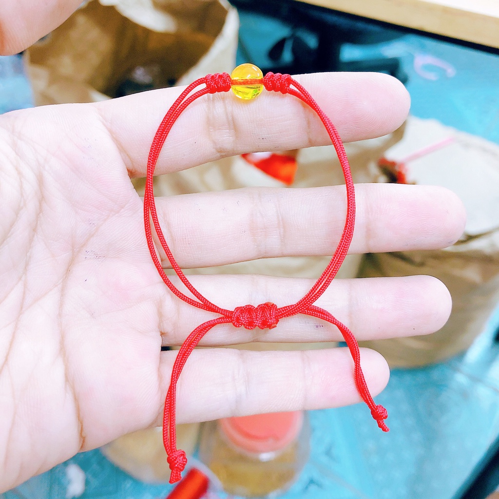 Dây tết chỉ đỏ may mắn LINH MIU SILVER