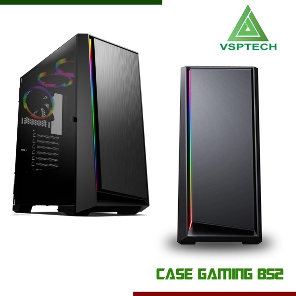 Case VSP B52 Server - Có Sẵn LED RGB- Kính Cường Lực Trong Suốt