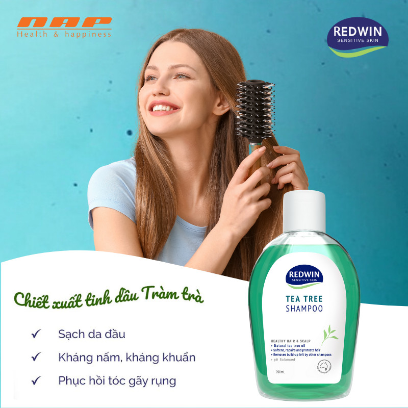 Dầu gội Redwin Tea Tree Shampoo