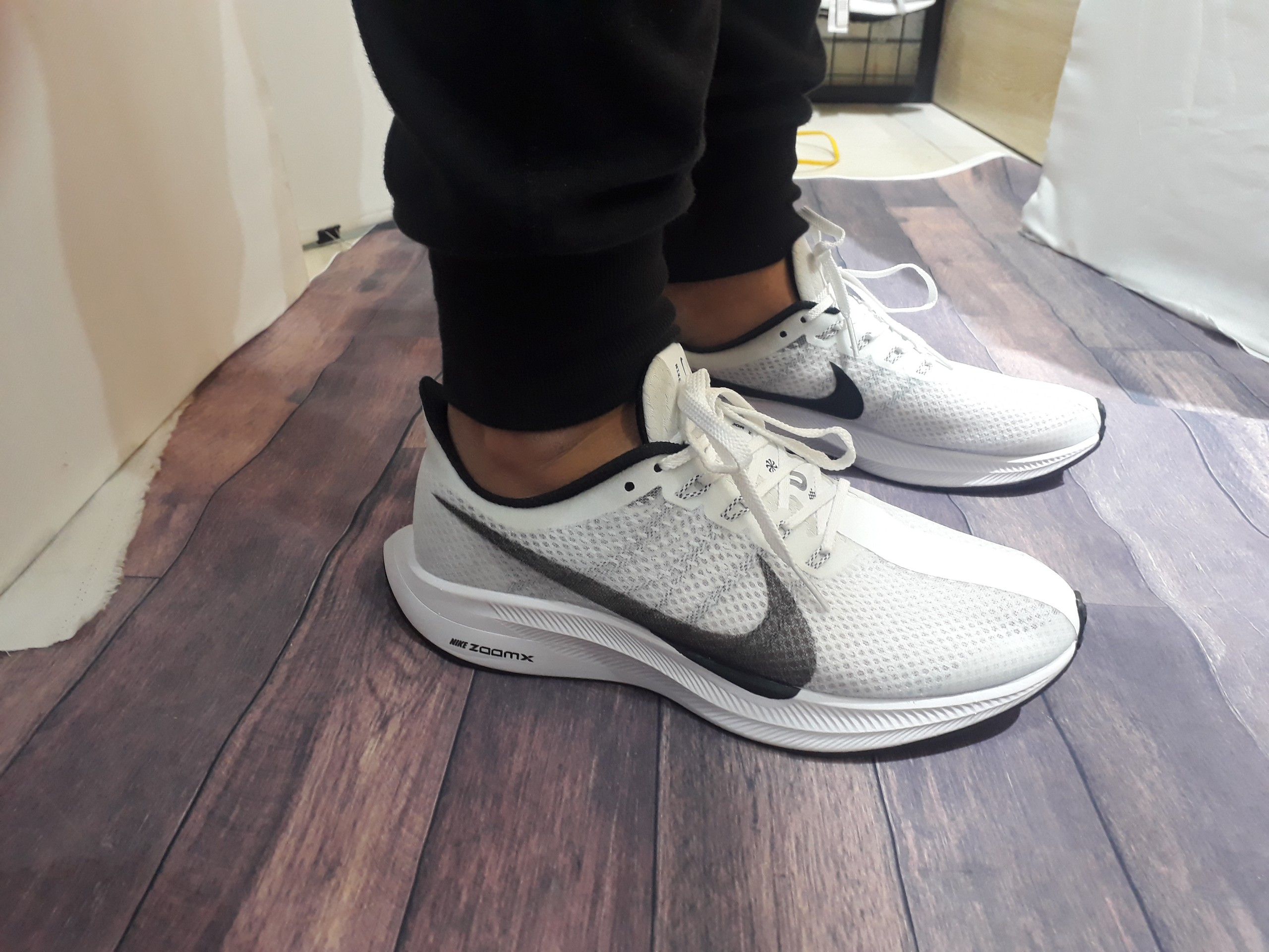 Giày Zoomx Pegasus 35 Turbo 2.0 white/black