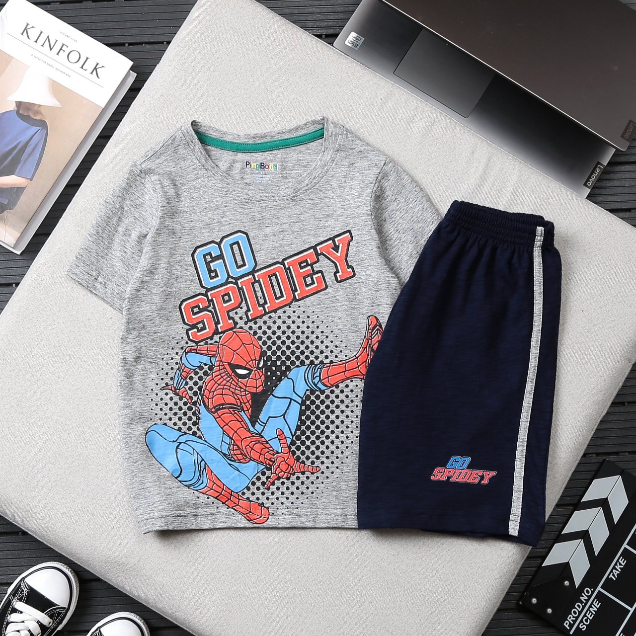 Bộ đồ bé trai VNXK thun cotton 100% (Size 10-52kg)