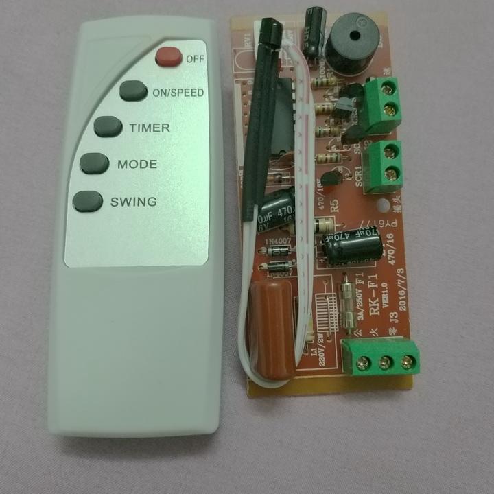Mạch điều khiển từ xa quạt (Tiếng Anh)