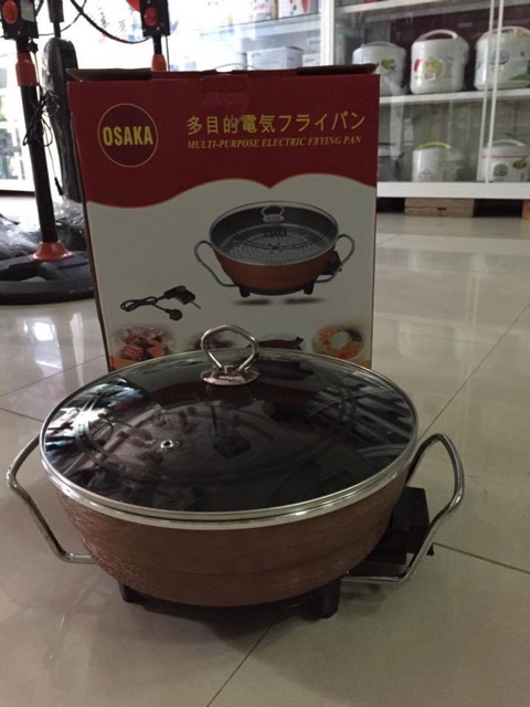 Chảo lẩu điện đa năng Osaka 7903S, bếp điện