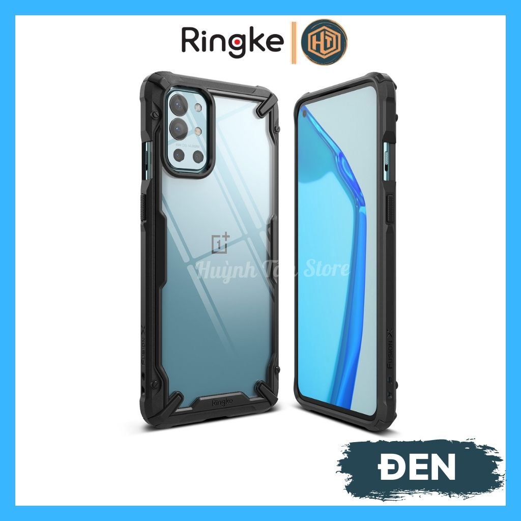 Ốp lưng oneplus 9r RINGKE chính hãng trong suốt chống sốc FUSION X chống ố vàng phụ kiện điện thoại huỳnh tân store
