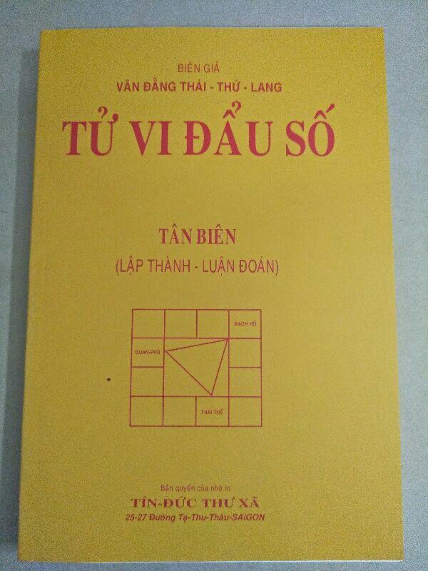 Mua Tử vi đẩu số tân biên