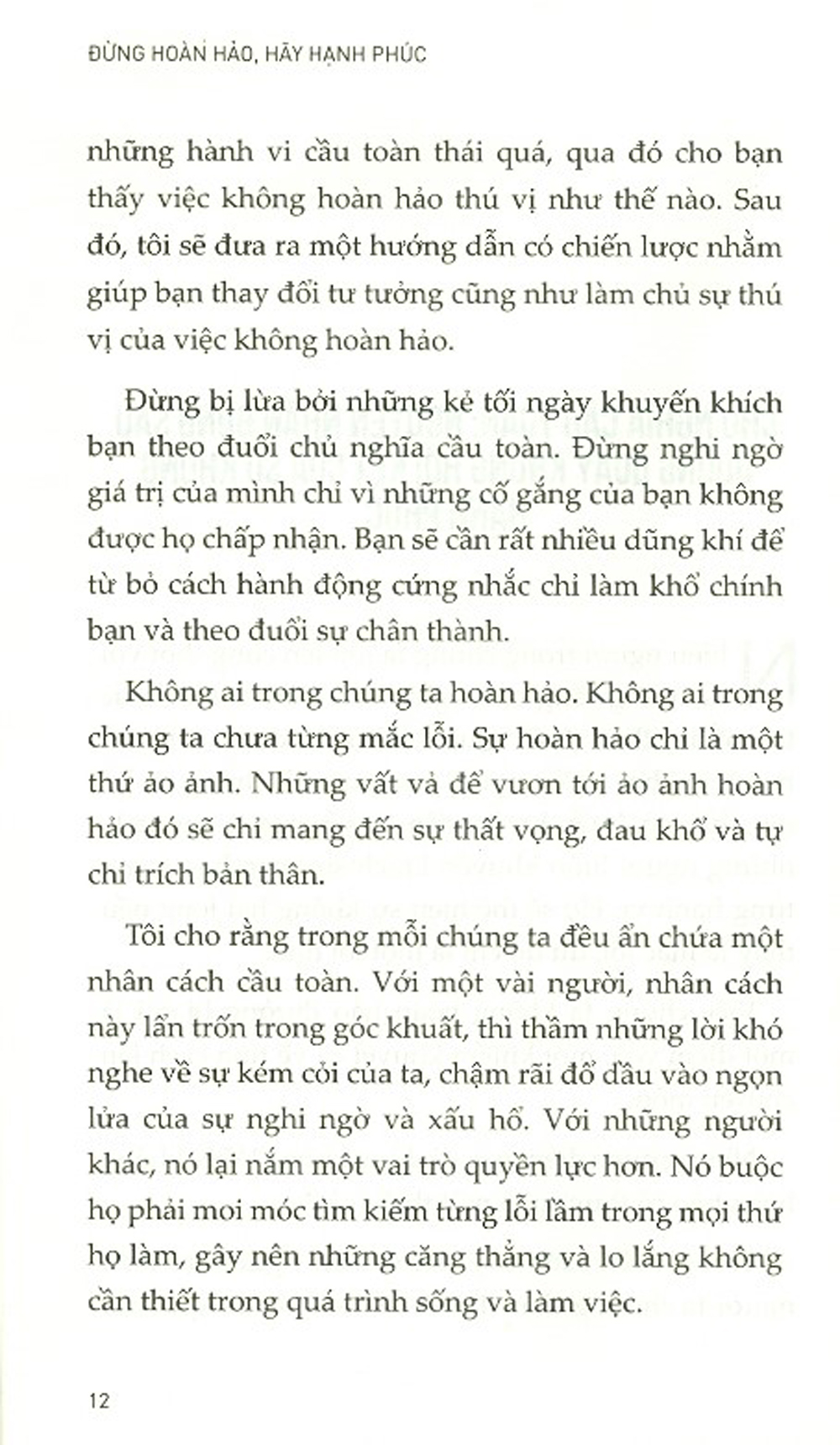 Đừng Hoàn Hảo Hãy Hạnh Phúc!